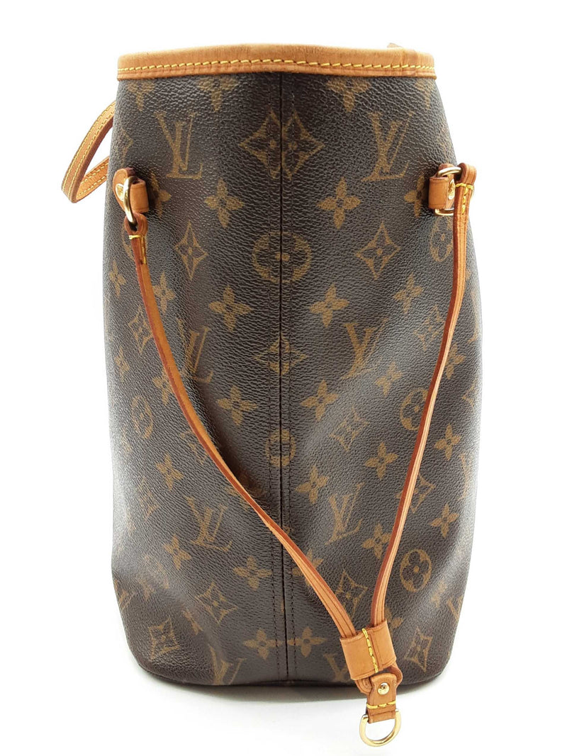 Louis Vuitton Neverfull Brown Monogram Tote Bag Do1024ixzde