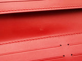 Louis Vuitton Steamer Leather Wallet In Red Lipstick Fw0625wzxdu
