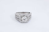 2.56cttw Diamond 14k White Gold Ring 7.3 Grams Size 7 Eb0526oorxdu
