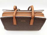 Michael Kors Laila Medium Signature Logo Tote Bag Sd0926pzde