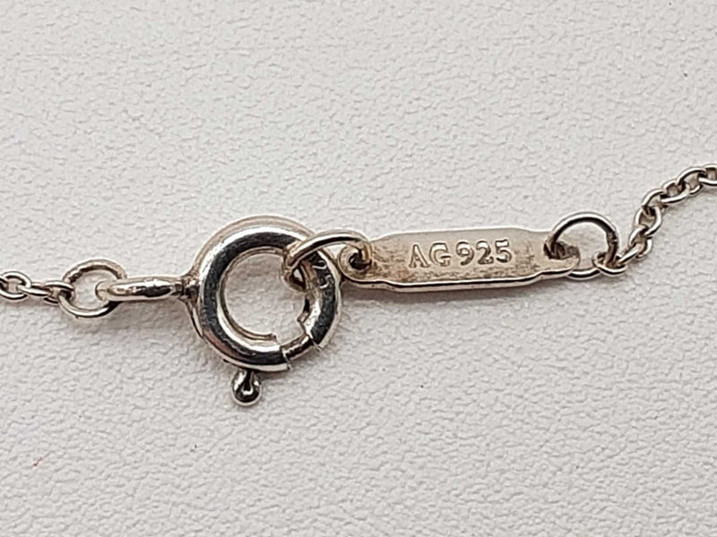 Tiffany & Co. Scottie Dog 0.925 Silver 8.0g Necklace 18 In Do1025lrrde