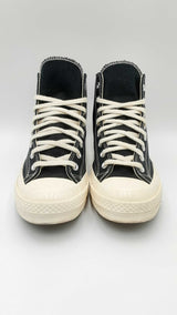 Converse Play Comme Des Garçons Chuck Black High Top Sneakers Size 8 Fw1124oxdu