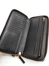 Marc Jacobs The Wallet Black Continental Zipper Wristlet Wallet Do0625wxde