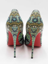 Christian Louboutin Python Inferno So Kate Pumps Size 38 Eb0126lxzdu