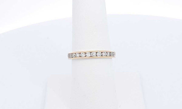 10k Yellow Gold 0.36ctw Diamond Ring Size 7, 2.32 Grams Eblxzdu 144010022422