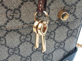 Gucci Padlock Gg Supreme Canvas Small Bamboo Shoulder Bag Sd1025crzde