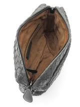 Bottega Veneta Crossbody Bag In Grey Intrecciato Nappa Leather Fw0926wxzdu