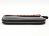 Fendi Ff Logo Zip Around Wallet Long Aa0826sxsa