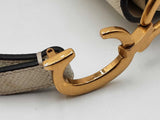 Christian Dior Small Saddle Bag In Craie Grained Calfskin Fw0726rxzdu