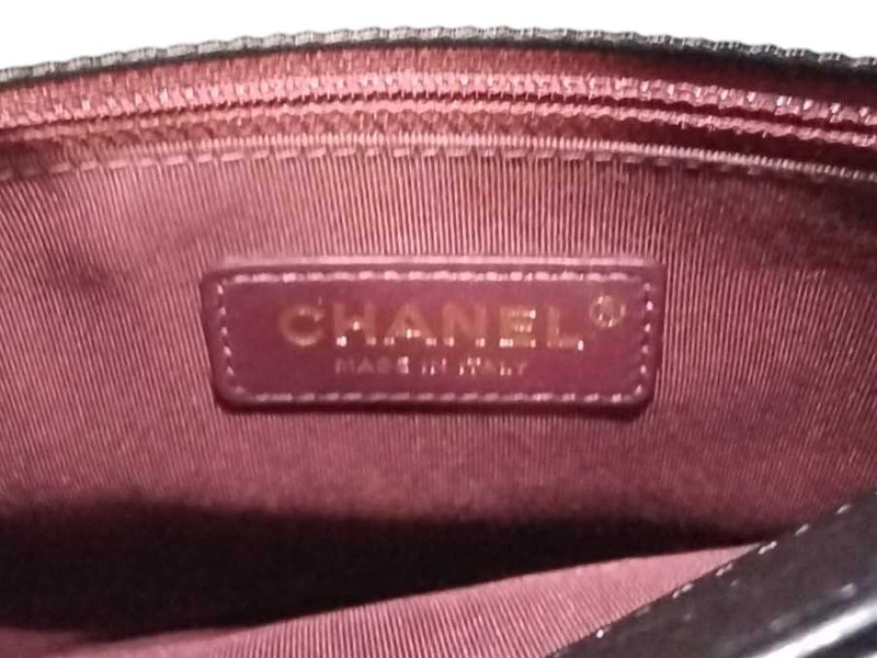 Chanel Medium Retro Label Black Lambskin Ghw Black Handbag Jg1025licrmia