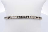 2.88ctw Diamond Tennis Bracelet 14k Yellow Gold 17.5 Grams 7.5 Inch Eb0125erxsa