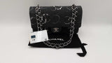 Chanel Logo Double Flap Denim Shoulder Bag Fw1124rwxzdu