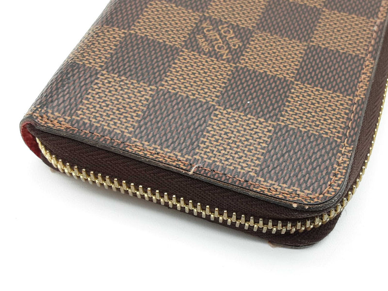 Louis Vuitton Brown Damier Ebene Coated Canvas Zippy Wallet Do0925lrxde