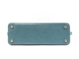 Coach Sierra Satchel In Glitter Teal Crossgrain Leather Fw0925rxdu