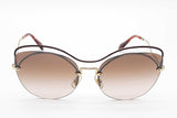 Miu Miu Scenique Rimless Sunglasses Smu50t Eb1026lxzde