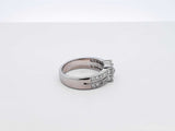 0.88 Cttw Diamond & 10k White Gold Ring 4.5 Grams Size 4.5 Fw0725rzxdu