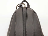 Fendi Monster Gray Leather Faux Fur Mini Backpack Pouch Bag Charm Do0925lrxde