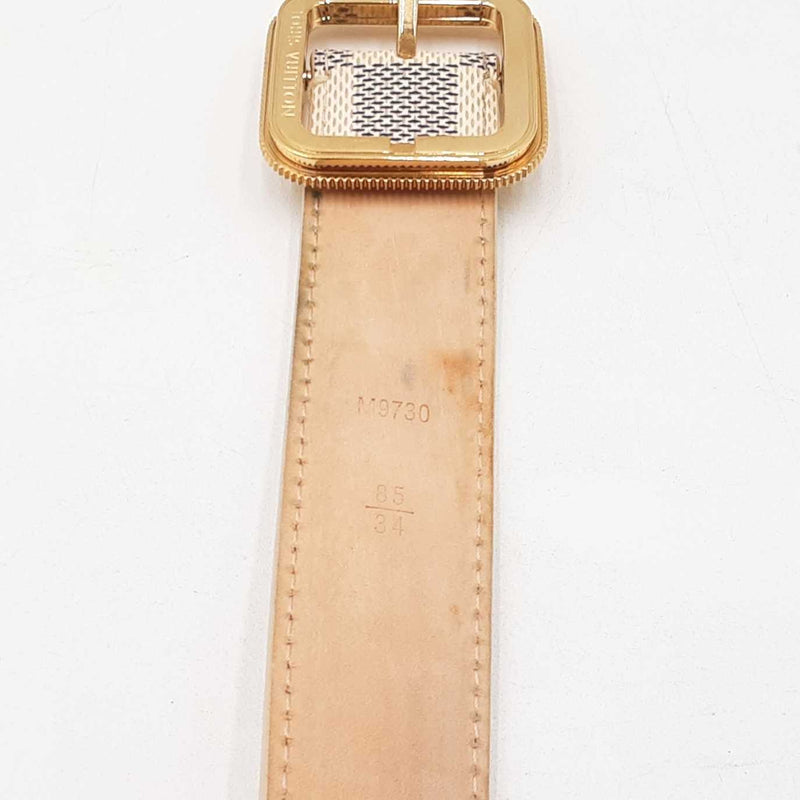 Louis Vuitton Lv Initiales Damier Azur Reversible Belt Size 85-34 Sd0725ezdu