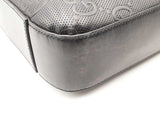 Gucci Jumbo Gg Monogram Black Leather Briefcase Eb0326cxzsa