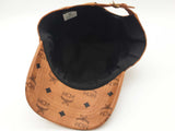 Mcm Visetos Cognac Tan Coated Canvas Ball Cap Do1125lxzde