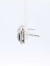 David Yurman Diamond & Amethyst Petite Albion Earrings In 925 Silver Fw0126lordu