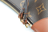 Louis Vuitton Reverse Monogram Canvas Loop Hobo Shoulder Bag Eb1026sxzde