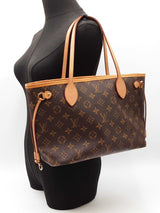 Louis Vuitton Neverfull Pm Tote Bag In Monogram Coated Canvas Fw0826srzdu