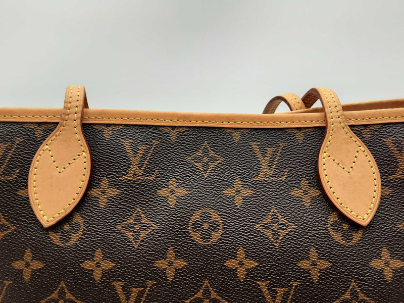 Louis Vuitton Neverfull Tote Bag In Lv Monogram Coated Canvas Fw0125exzdu