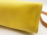 Hermes Herbag 31 Lime Yellow Coated Canvas Crossbody Bag Do1025lsxzde