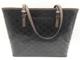 Michael Kor Brown Logo Patent Leather Tote Bag Do0825rxde