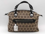 Michael Kors Canvas Kora Satchel Beige Aa0926wzsa
