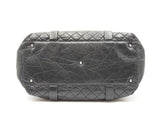 Chanel Lady Braid Tote Bag In Black Aged Calfskin Fw0425cxzdu