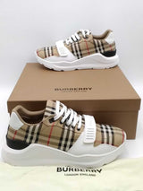 Burberry Regis Check Sneakers Size 46 Eb1026oxzsa