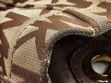 Michael Kors Jet Set Weekender Monogram Canvas Tote Bag Fw0926ozdu