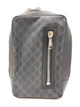 Gucci Gg Supreme Monogram Black Sling Backpack Sd0725wzxde