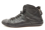 Louis Vuitton Damier Infini Black Leather High Top Sneakers Size 11 Eb0426lxzde
