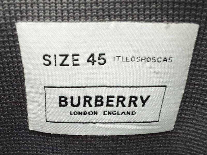 Burberry Knitted Sub Black Stretch High Top Shoes Size Eu 45 Do0325orxde