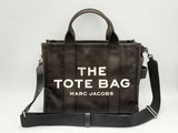 Marc Jacobs The Tote Bag Medium Black Canvas Tote Bag Fw1224rxsa