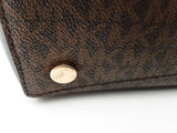 Michael Kors Canvas Signature Tote Brown Aa0526orsa