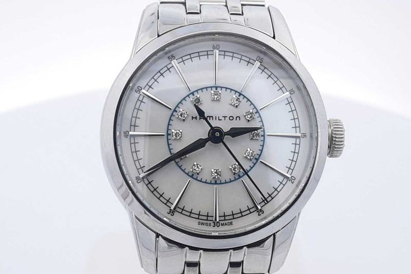 Hamilton Railroad 28mm Quartz Stainless Steel Watch Eb1124olxsa