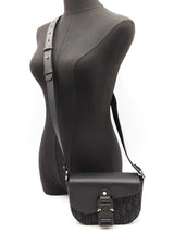 Christian Dior Saddle Messenger Bag In Oblique Jacquard & Leather Fw1025lpzxdu