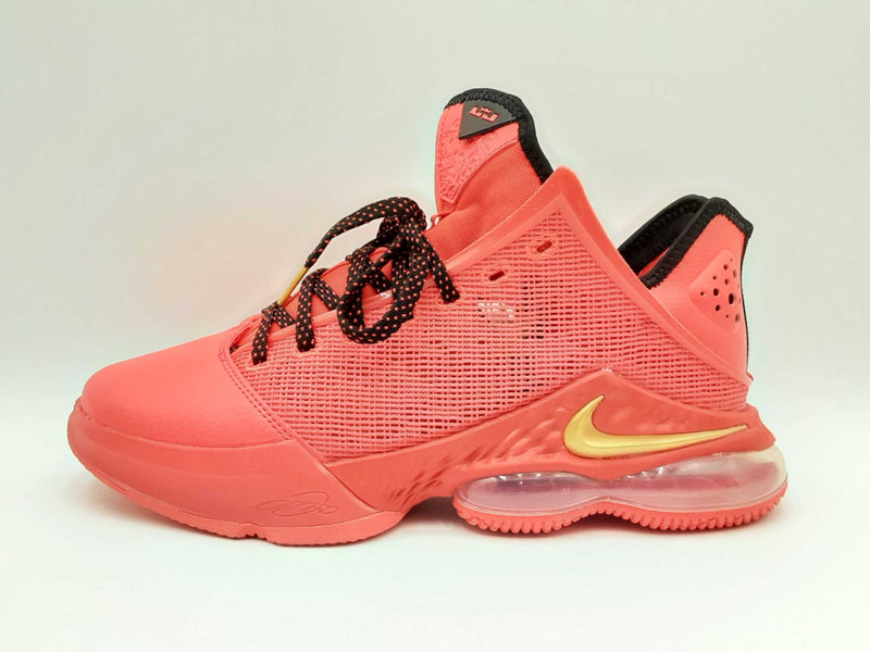 Nike Lebron 19 "Light Crimson" Low Top Sneakers Us Size 8.5 Fwwrdu