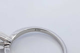 0.48cttw Diamond 14k White Gold Ring 2.5 Grams Size 7.5 Eb0526pwrdu