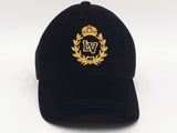 Louisvuitton Lv Crest Velvet Cap Black One Size Aa0925wzxsa