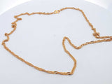 22k Yellow Gold Cable Chain 11.3 Grams 24 Inch Eb0824rsxsa