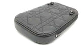 Christian Dior Lady Dior Call'in Dior Cannage Lambskin Phone Holder Eb1026wxzsa