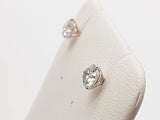 1.12 Cttw Lab Grown Diamonds 14k White Gold 0.8g Stud Earrings Do0726orxde