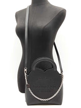 Tiffany & Co. Return To Tiffany Black Grained Leather Mini Tote Bag Fw1125rxzdu