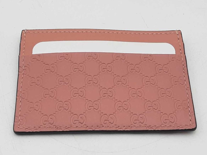 Gucci Guccissima 262837 Pink Card Holder Aa0524exsa