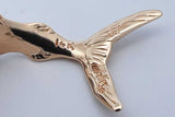 14k Yellow Gold Marlin Swordfish Pendant 4.9 Grams Eb0426oxzde